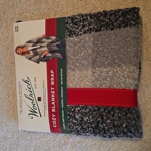 Woolrich blanket wrap, NWT